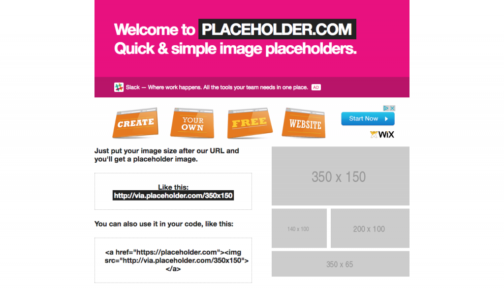 8 Placeholder Image Tools for Web Design & Development | Jake Zhong